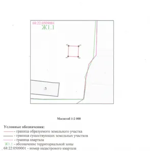 Продажа, земельный участок 600 кв.м, ЛПХ, п. Бокинский