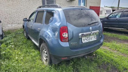 Продажа, (повторные торги): Рено Дастер, 2012 г.в., гос. номер H455BT68, VIN X7LHSRDVN48061568