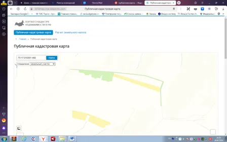 Продажа, земельный участок 455 000 кв.м, с/х, КН 73:17:010301:460