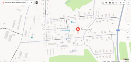 Продажа, 1/6 доли, жилое помещение 65,8 кв.м, д. Денисовы, КН 43:30:330802:421