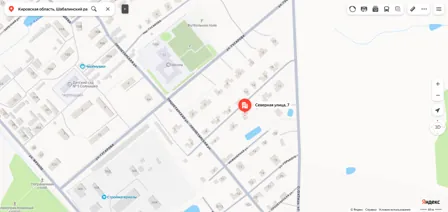 Продажа, 1/3 доли, жилое помещение 44,3 кв.м, пгт Ленинское, КН 43:37:310113:874