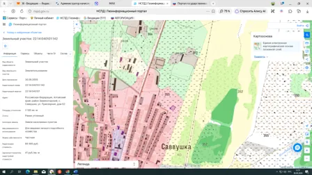Аренда, земельный участок 2 836 кв.м, Иной вид, с. Саввушка