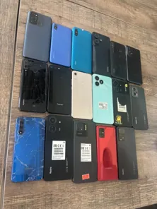 Сотовые телефоны: Honor; HONOR 9 Lite; Honor 8A; Хонор 20; Redmi; Redmi; Redmi; REALME RMX3830; Redmi 13C; Redmi 10C; Samsung Galaxy A 512; SAMSUNG GALAXY A52; Tecno Spark 8C; HUAWEI P30 lite; POCO; POCO C65; Infinix hot 30. Зарядное отсутствует, б/у, работоспособность не проверялась.(396/26, 2576/25, 379/26, 413/26, 375/26, 393/26, 387/26, 2574/25, 376/26, 389/26, 474/26, 164/26, 378/26, 414/26, 388/26, 2412/25, 392/26)