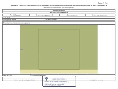 Продажа, земельный участок 1 457 кв.м, ИЖС, КН 33:18:000303:4861