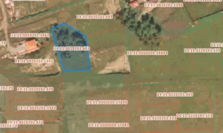 Аренда, земельный участок 1 573 кв.м, Жилая застройка, п. Логовой, КН 24:11:0010202:683