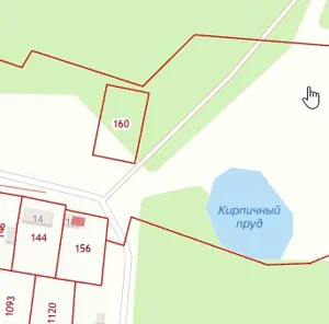 Аренда, земельный участок 1 500 кв.м, ЛПХ, п. Красный Богатырь, КН 33:11:030101:160
