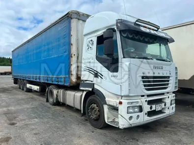 Продажа, Тягач IVECO STRALIS SM1V4832A, 2004 года; Полуприцеп KRONE SD ТЕНТОВАННЫЙ, 2008 года, VIN…
