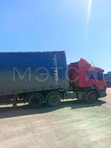 Продажа, Полуприцеп KRONE SDP27 TЕНТОВАННЫЙ, 2002 года, VIN WKESDP27011377847