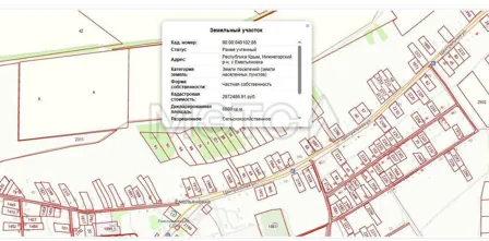 Продажа, земельный участок 6 600 кв.м, с. Емельяновка, КН 90:08:040102:86